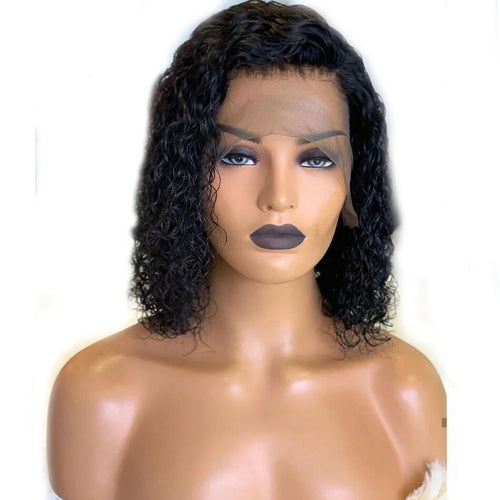 Short Kinky Curly Brazilian Full Lace Humain hair