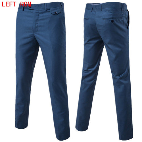 pants wedding bridegroom trousers S-6XL 9 color High quality trousers