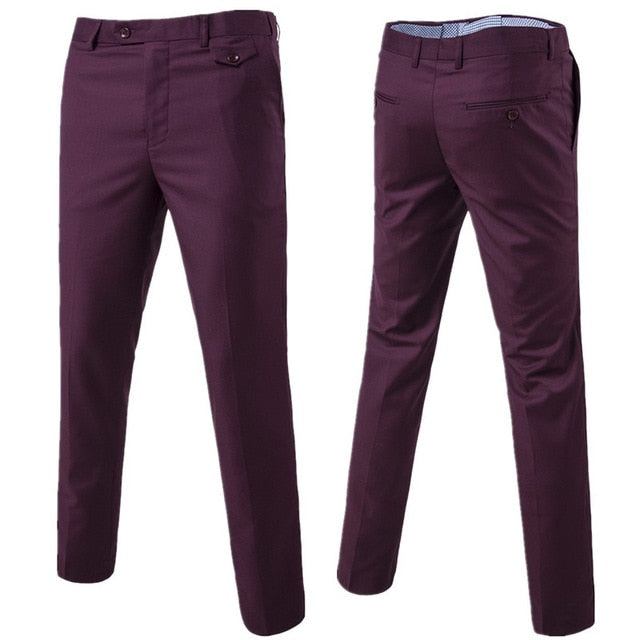 pants wedding bridegroom trousers S-6XL 9 color High quality trousers