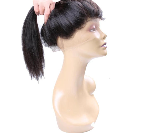 Straight Human Hair N 360 Lace Frontal