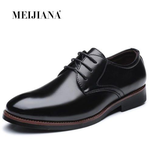 Fashion Men's Lace up Leather Shoes