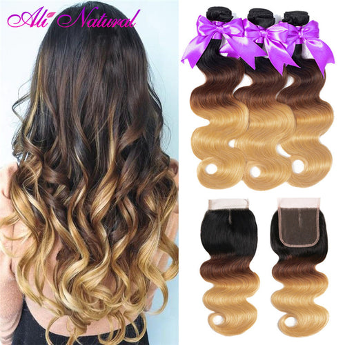 Brazilian Body Wave Blonde Human Hair