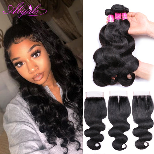 Body Wave Bundles With Closure Brazilian Hair