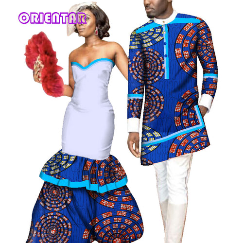 African Clothes for Couples Wedding Party