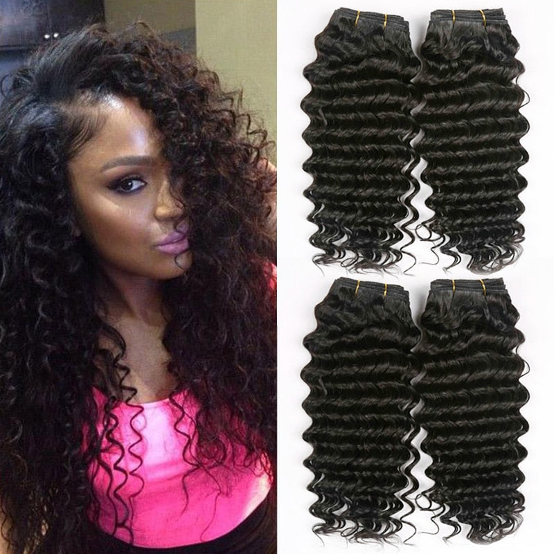 Indian Curly 100% Human Hair Weave