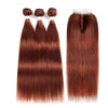Brazilian Straight Human Hair Weave Bundles 3 PCS KEMY HAIR