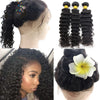 Indian Virgin Deep Wave 360 Frontal With Baby hair