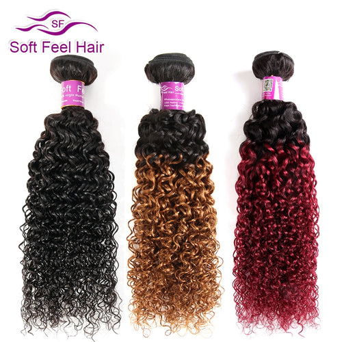 Brazilian Kinky Curly Hair Weave Human Hair