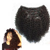 Afro Kinky Curly Clip In  Hair 100% Human