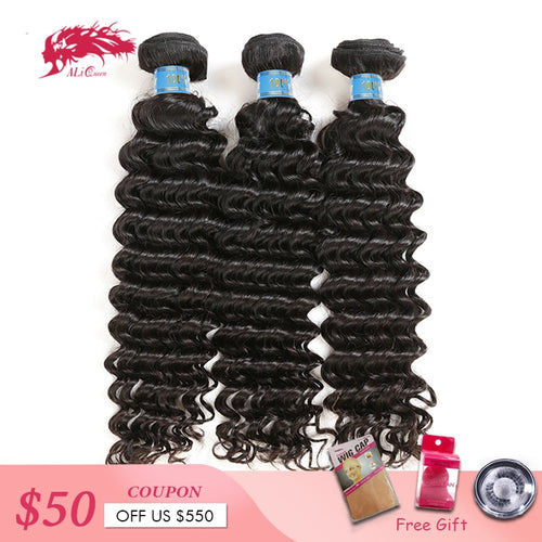 Peruvian Deep Wave Hair 100% Human