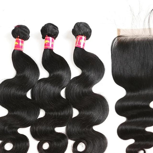 Brazilian Virgin Hair Body Wave 3 Bundles humain hair