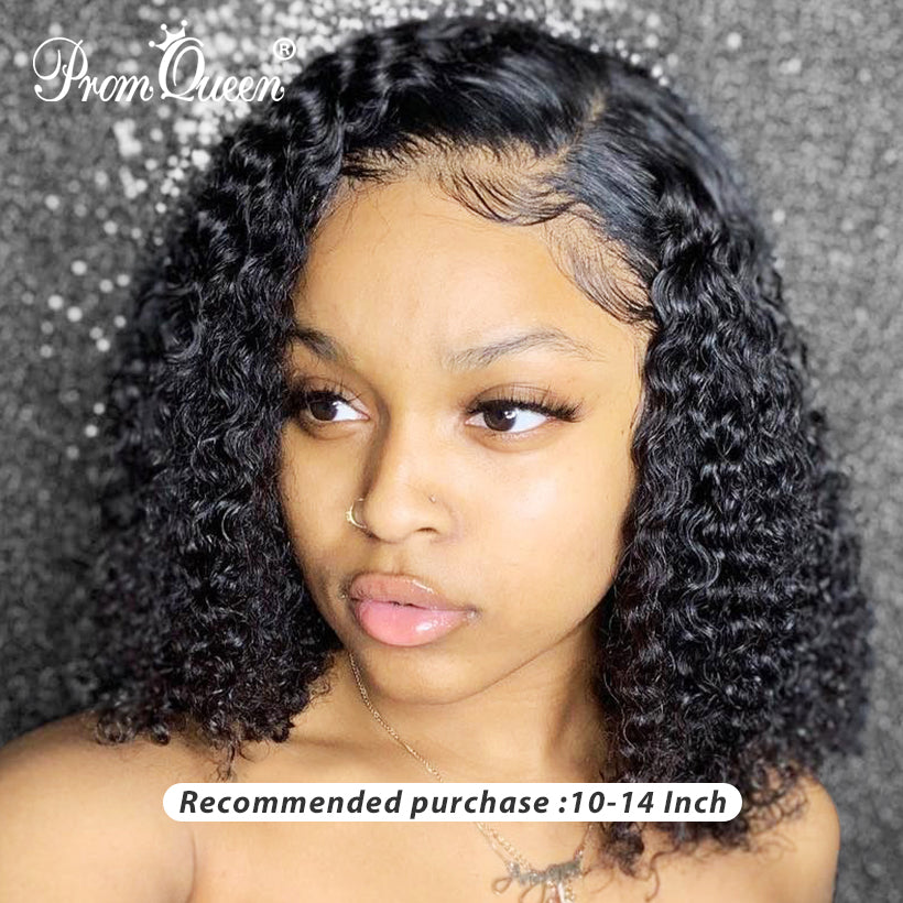 Jerry Curly Lace Front Human Hair Wigs