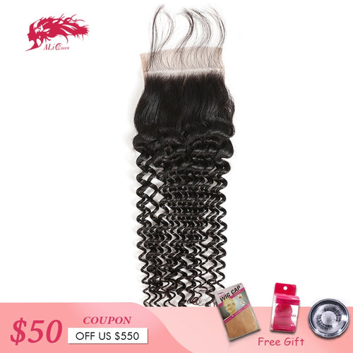 Deep Wave Brazilian Remy Hair Natural Color