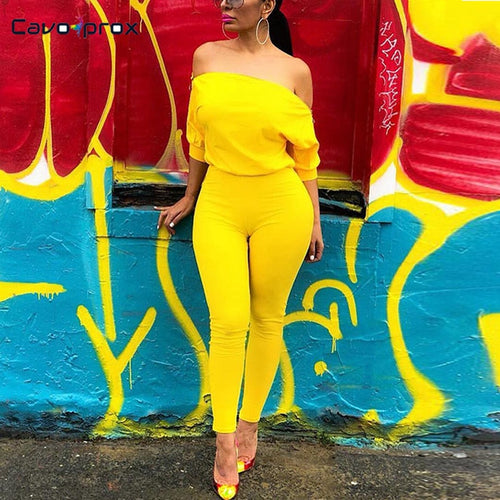 Shoulder Zipper Design Short Sleeve Skinny Bodycon Jumpsuits Casual Solid Slim Fit Streetwear.