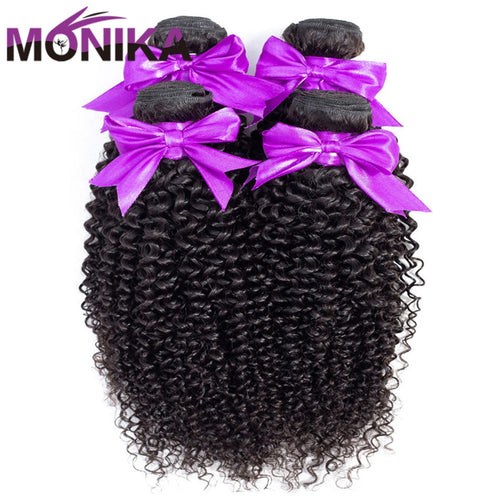 Hair Malaysian Kinky Curly 100% Human Hair Weaving