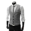 Suit Vest Male Wedding Party Waistcoat Homme Classic Casual Sleeveless Coats