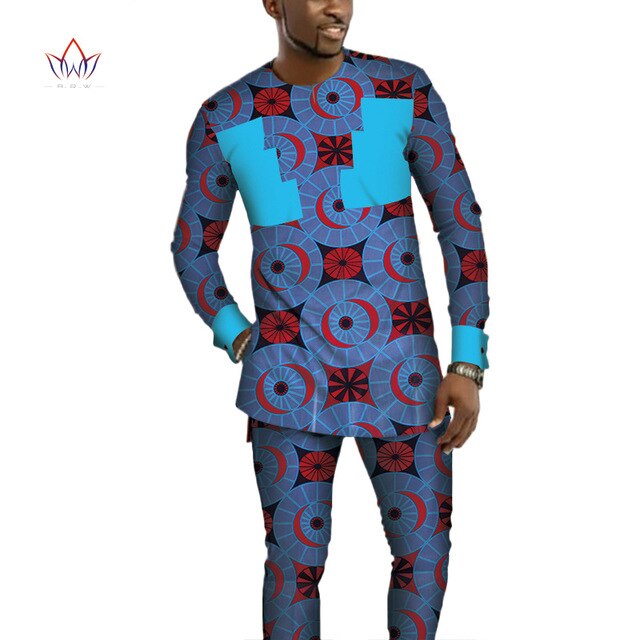 African Clothing  Men 2 Pieces Pants Sets