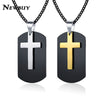 Gold/Silver Cross Pendant Necklace For Men High Quality Stainles