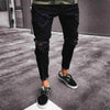Men Stretchy Ripped Skinny Jeans