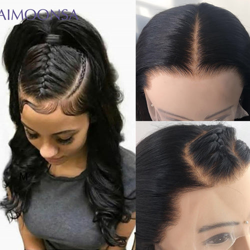 Transparent Full Lace Human Hair Wigs