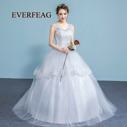 weding dress Sleeveless.